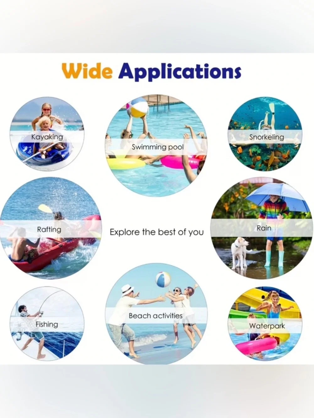 Pick your color- Universal Waterproof Phone Pouch - Assorted Colors - Picture 3 of 3